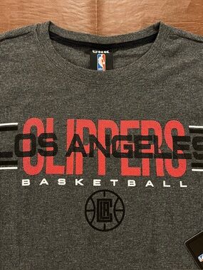 NWT Men’s Los Angeles Clippers Long Sleeve Thermal Shirt - Size XL (Fit Large)
